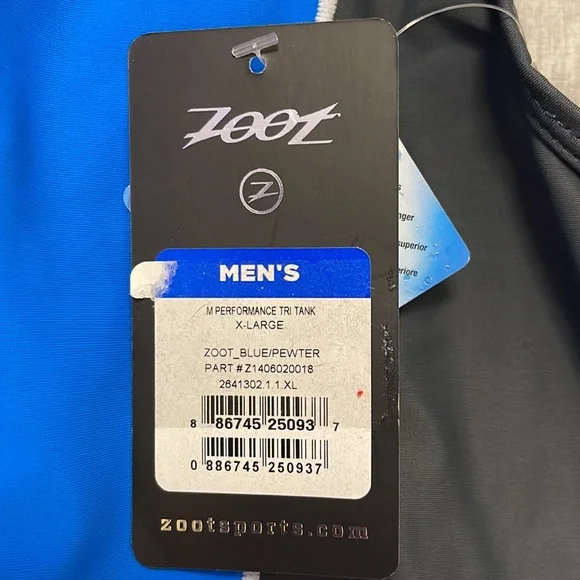 Men’s New Performance Tri Tank - NWT - Picture 12 of 12